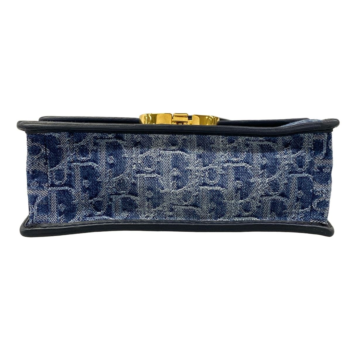 Dior Shoulder Bag East West Blue Dark Navy — view 5