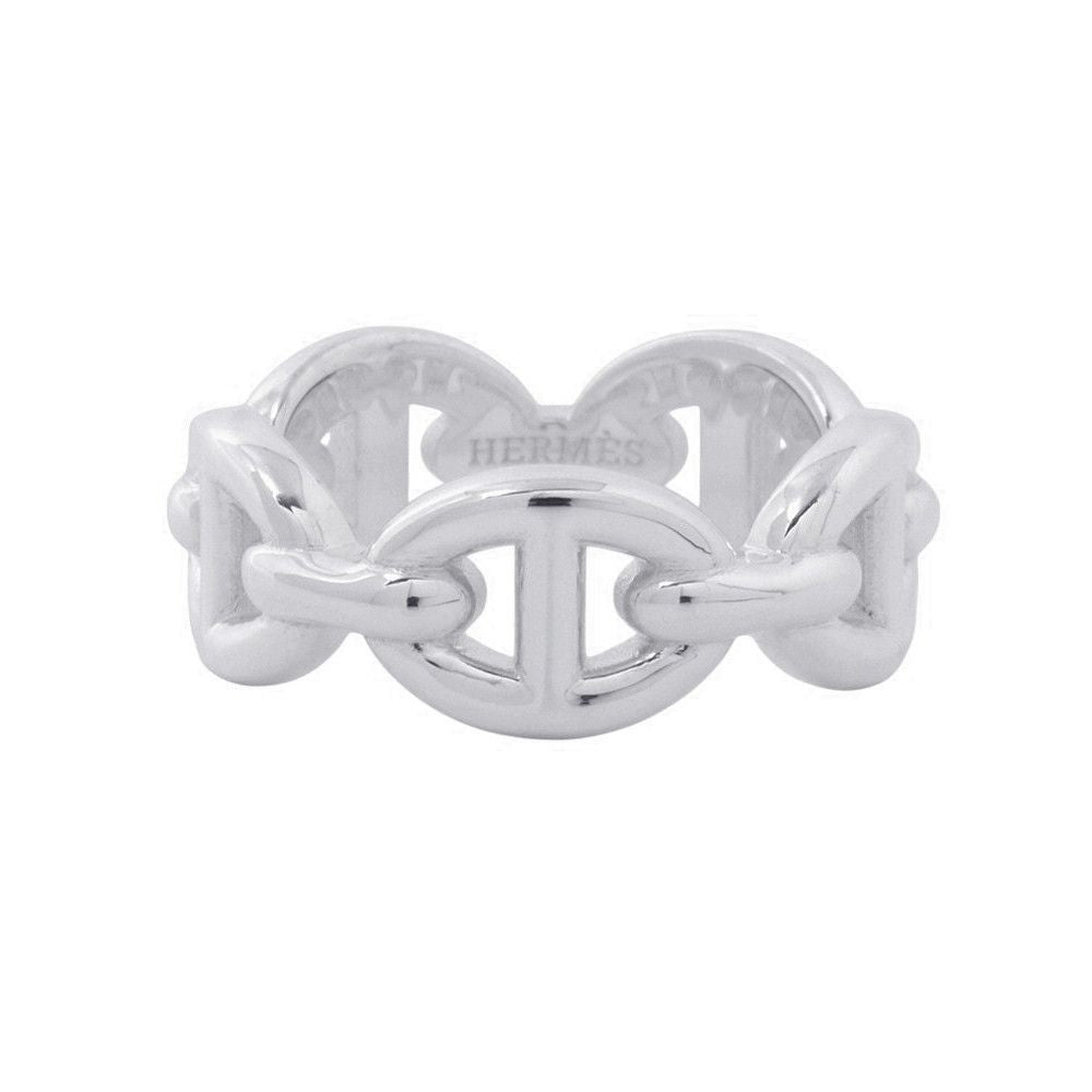 Hermes Ring Chaine D'ancre Enchainee PM