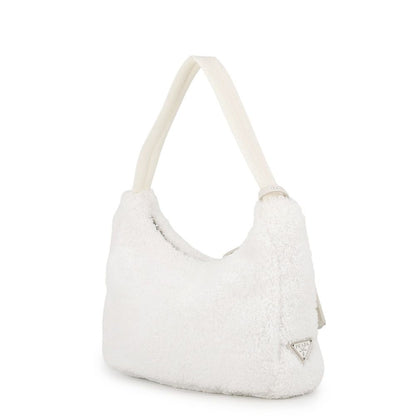 Prada Re Edition 2000 Terry Mini Bag Black White — view 2