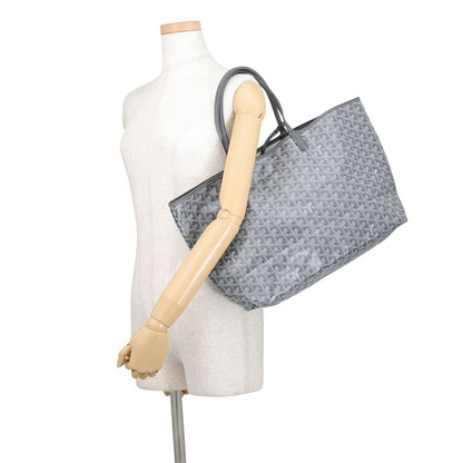 Goyard Tote Bag Saint Louis PM Leather Herringbone — view 4
