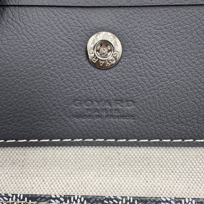 Goyard Tote Bag Saint Louis PM Leather Herringbone — view 6