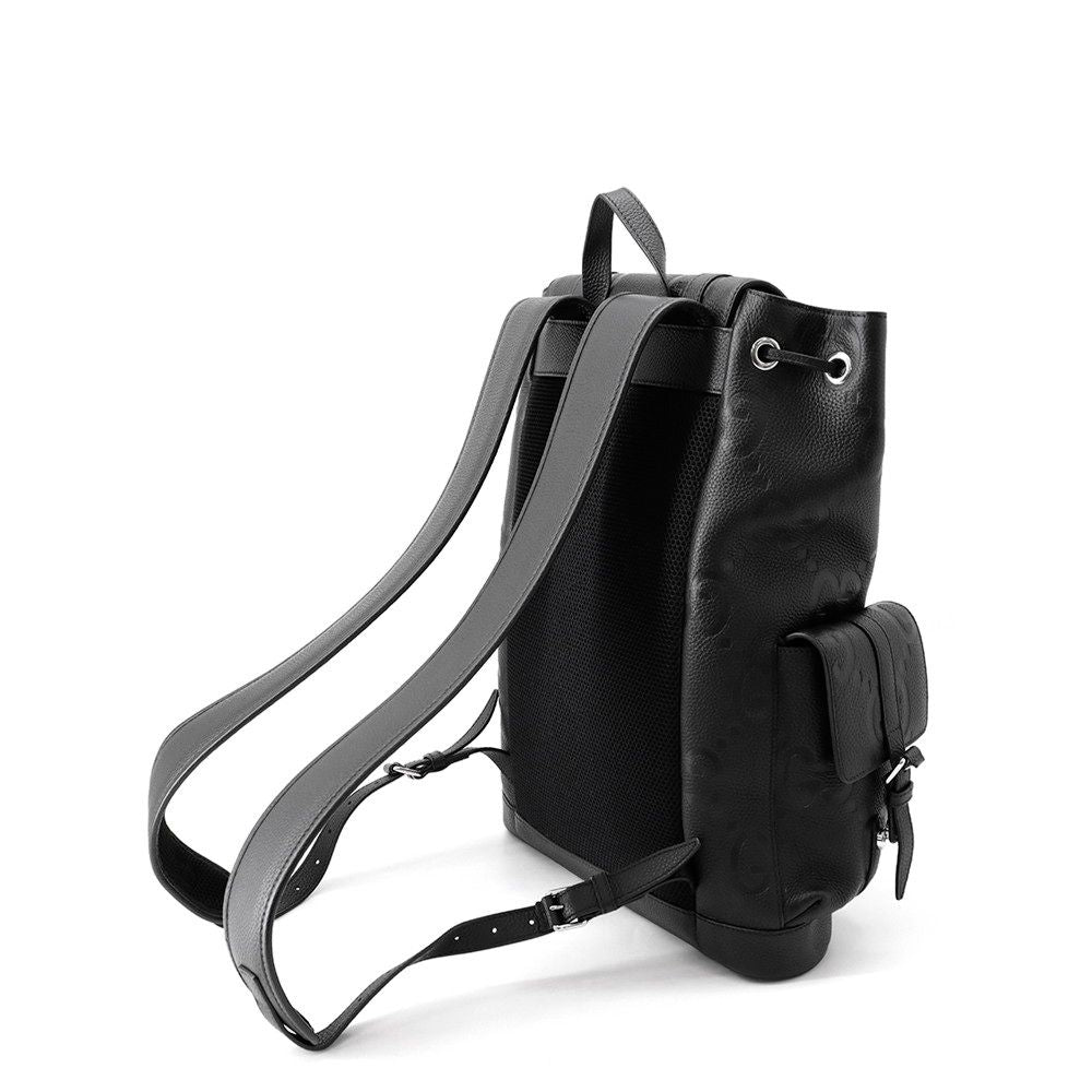 Gucci Backpack GG Embossed Jumbo Black — view 2