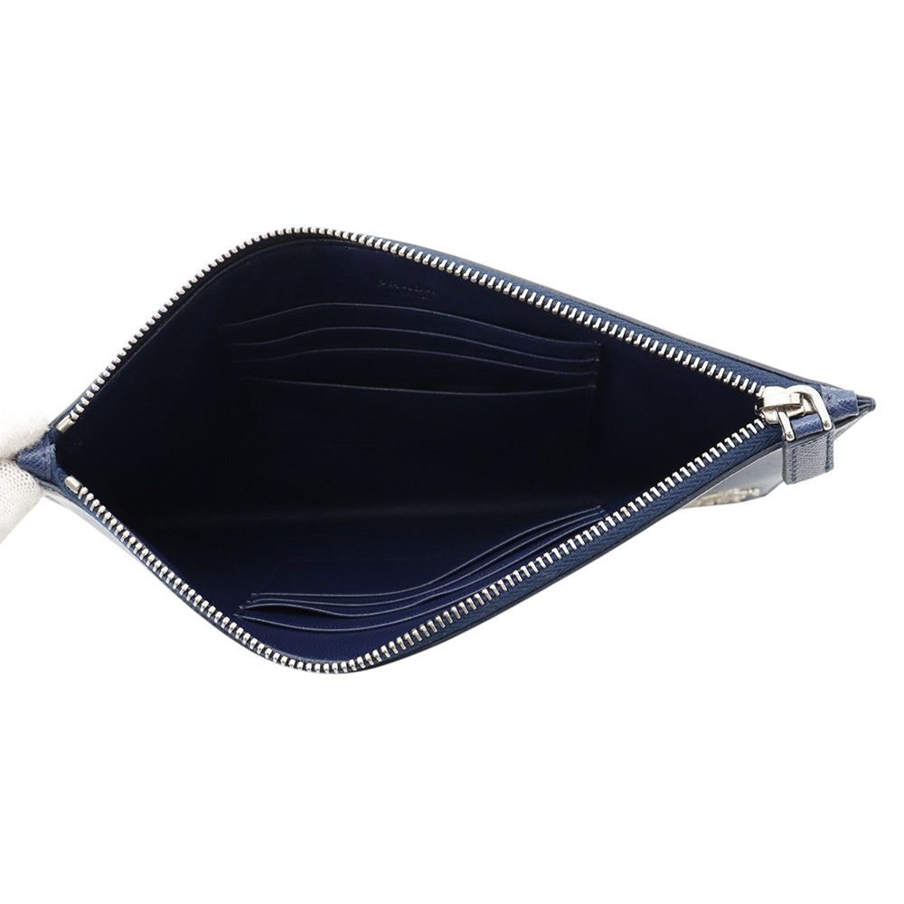 Prada Clutch Bellboy Travel Pouch Saffiano Leather — view 5