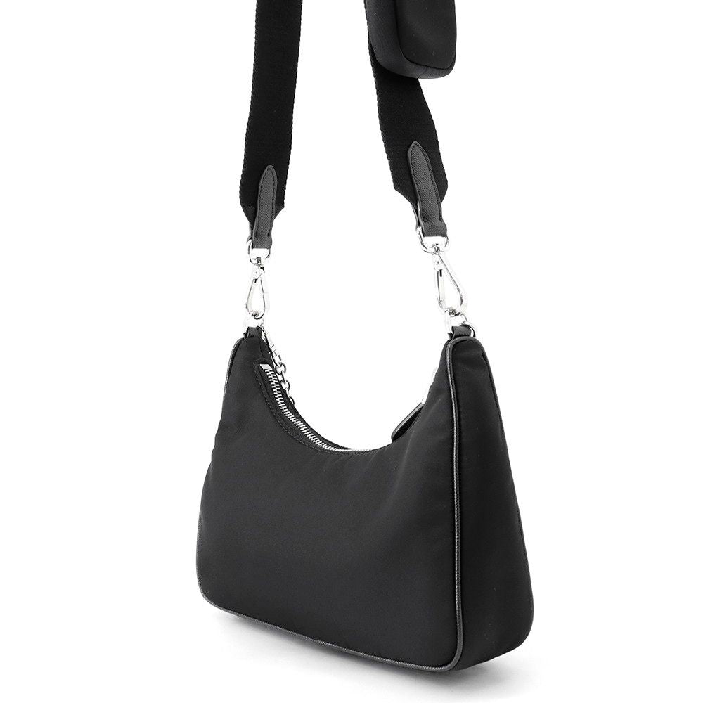 Prada Shoulder Bag Re Edition 2005 Re-Nylon 2-Way Black — view 2