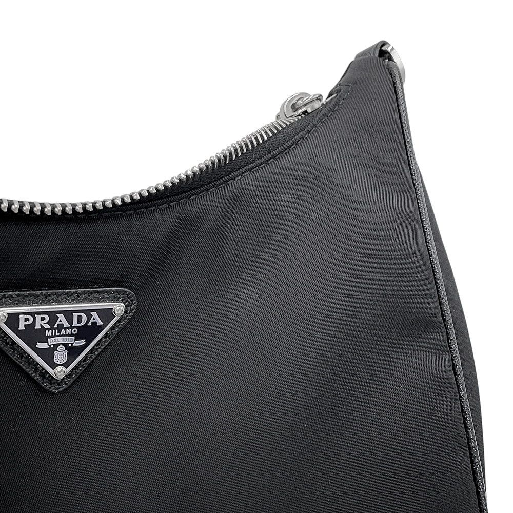 Prada Shoulder Bag Re Edition 2005 Re-Nylon 2-Way Black — view 7