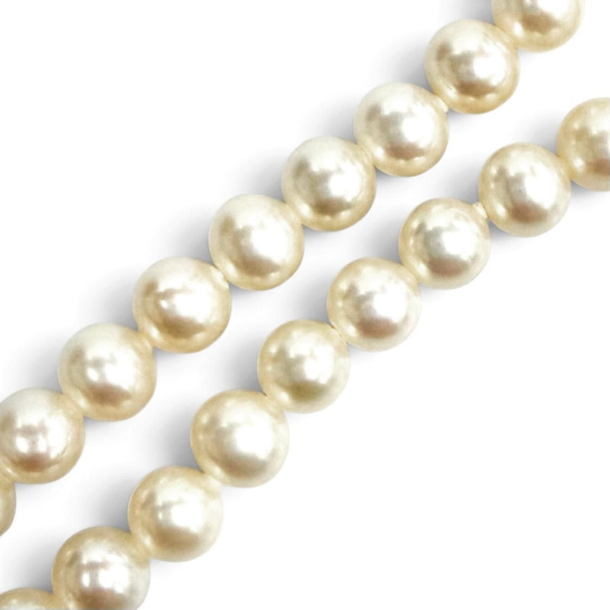 Tiffany & Co Ziegfeld Collection Pearl Necklace Silver Clasp — view 6