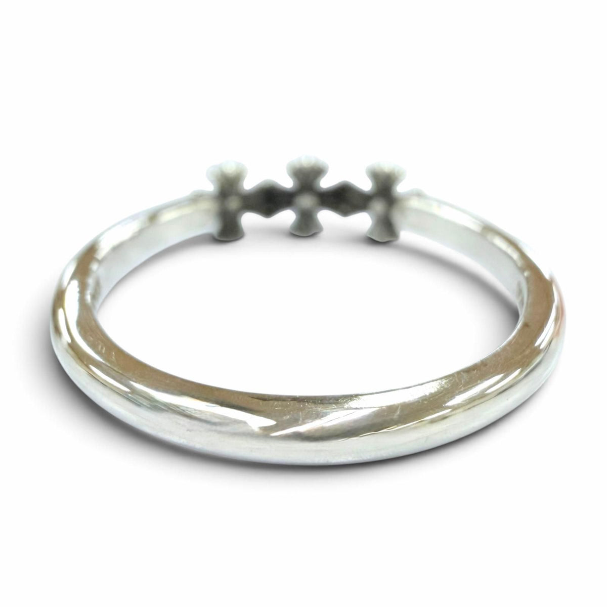 Chrome Hearts Bubblegum Plus Ring Silver JP — view 3