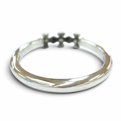 Chrome Hearts Bubblegum Plus Ring Silver JP — view 3
