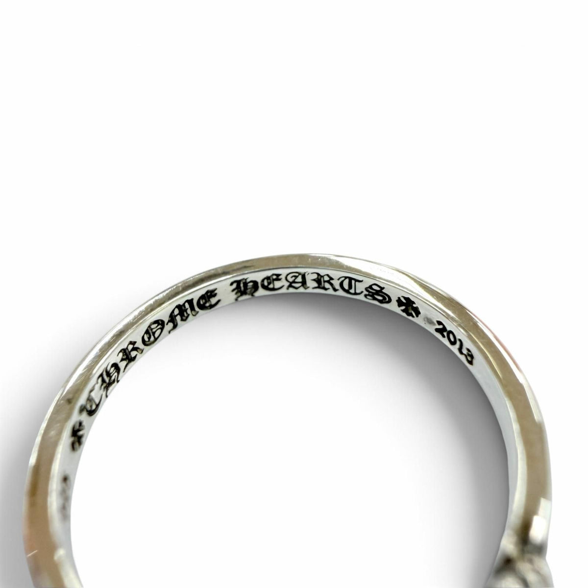 Chrome Hearts Bubblegum Plus Ring Silver JP — view 6