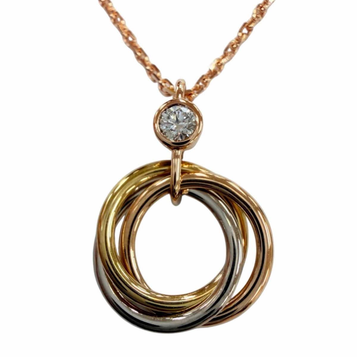 Cartier Trinity Pendant Brilliant Cut Diamond