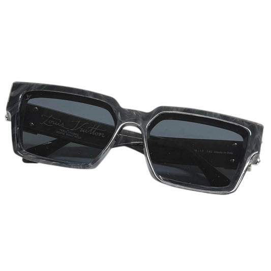 Louis Vuitton 1.1 Millionaire Square Sunglasses Gray 58 Demo Lens Eyewear