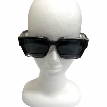 Louis Vuitton 1.1 Millionaire Square Sunglasses Gray 58 Demo Lens Eyewear — view 3