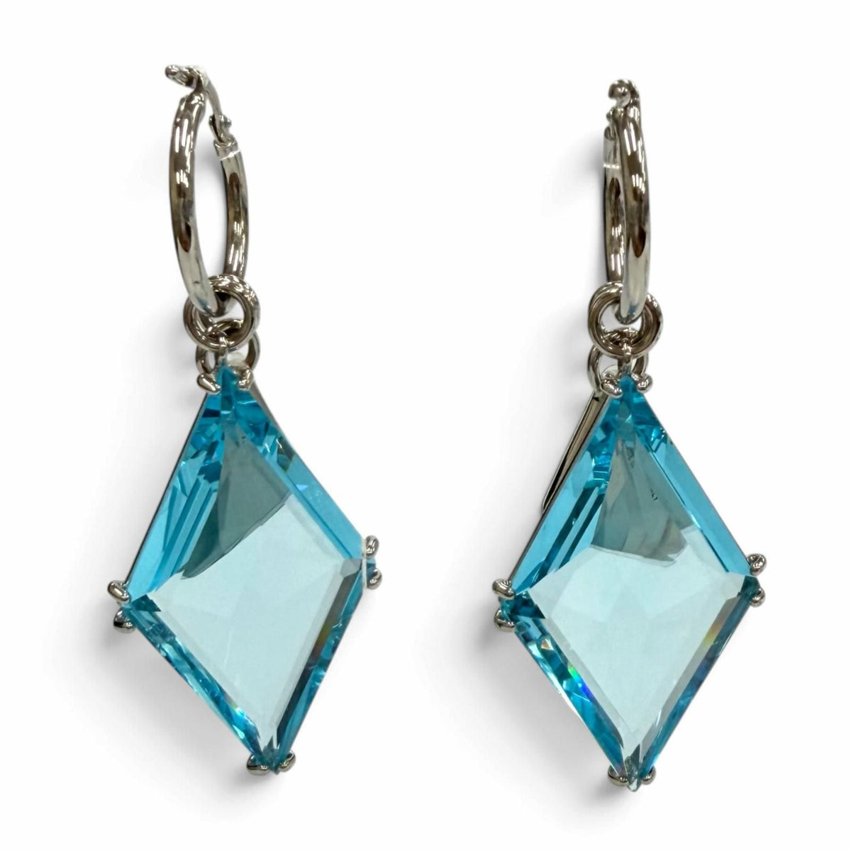 Prada Blue Glasses Earrings — view 4