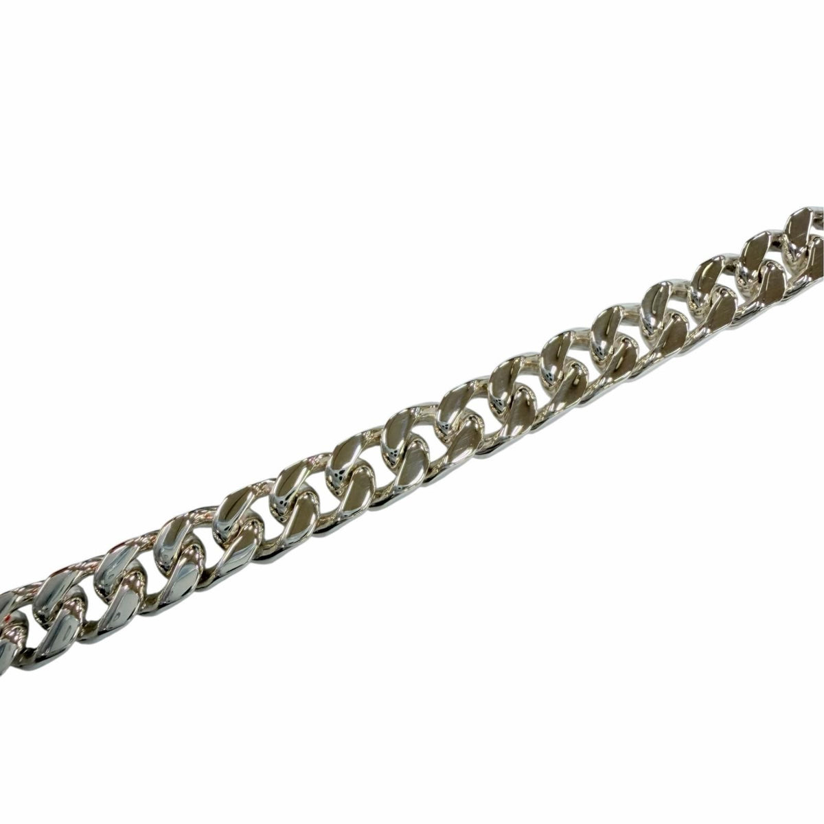 Hermes Kelly Gourmette Bracelet LG Silver — view 6