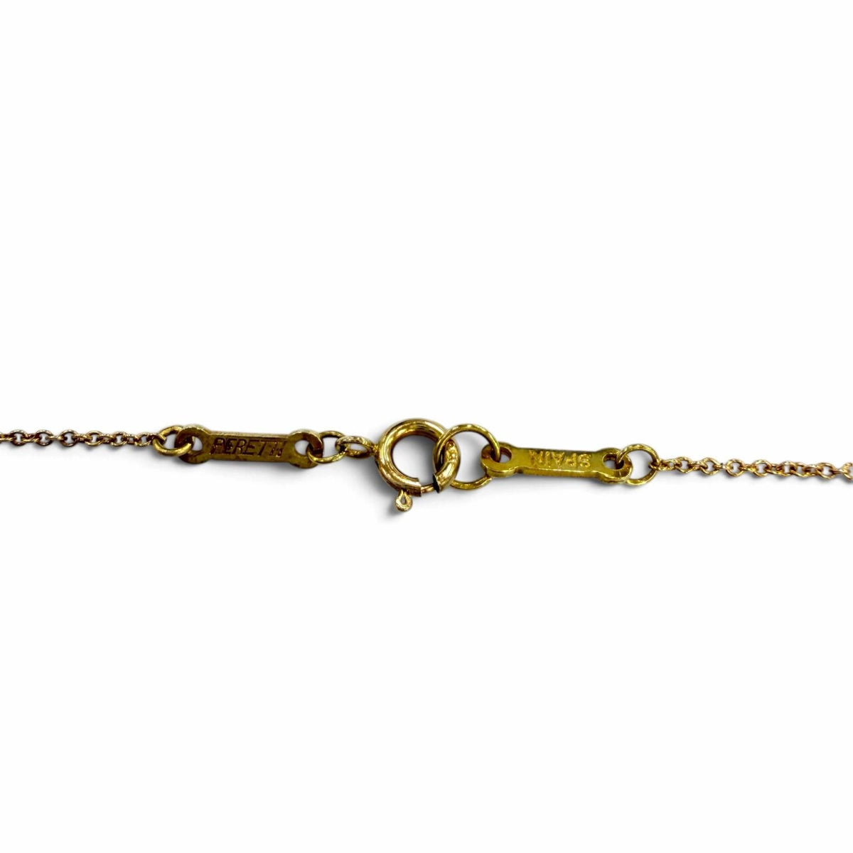 Tiffany & Co Open Teardrop Pendant Yellow Gold Necklace — view 7