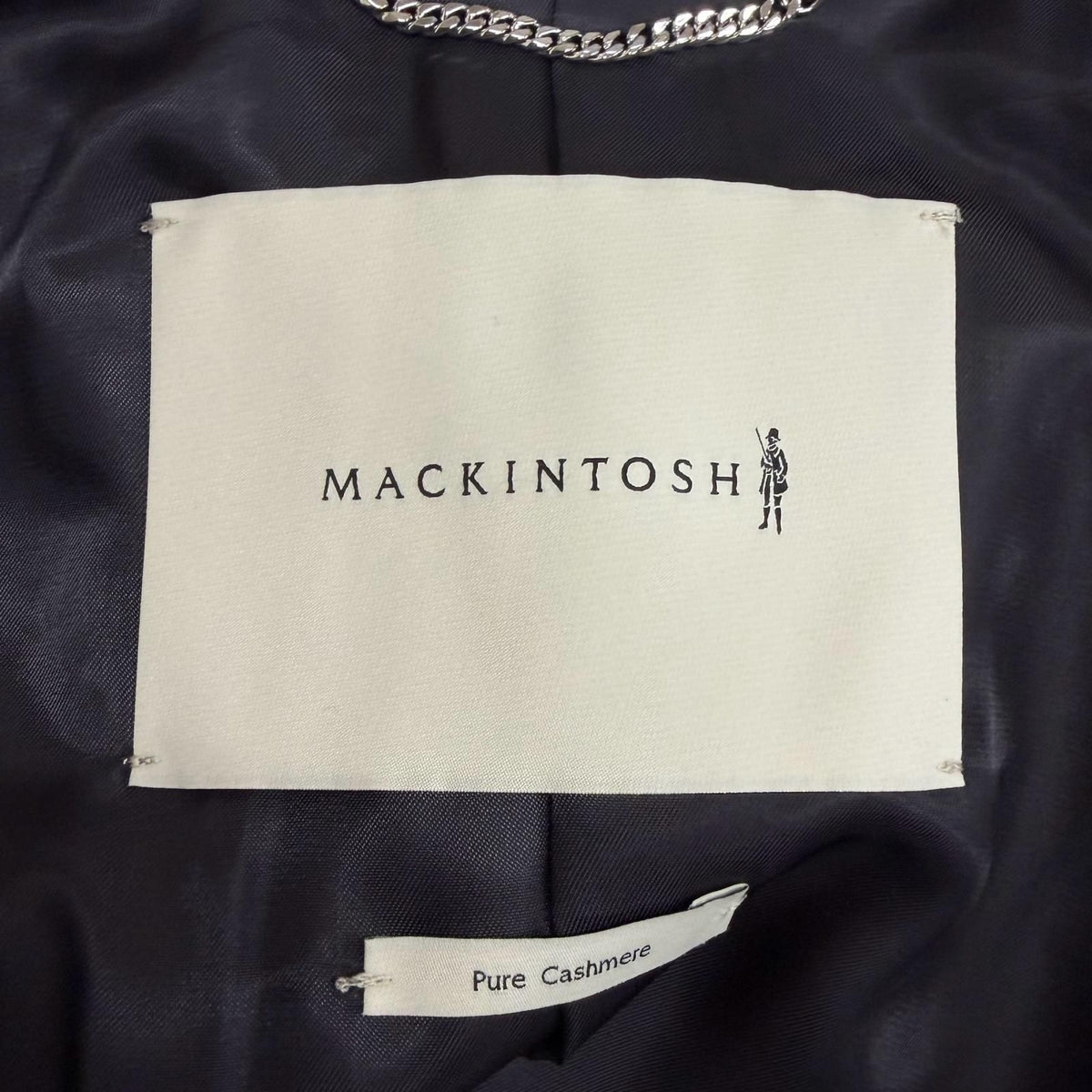 Loro Piana Mackintosh Crawford Cashmere 100% Rain System Chesterfield 38 — view 7