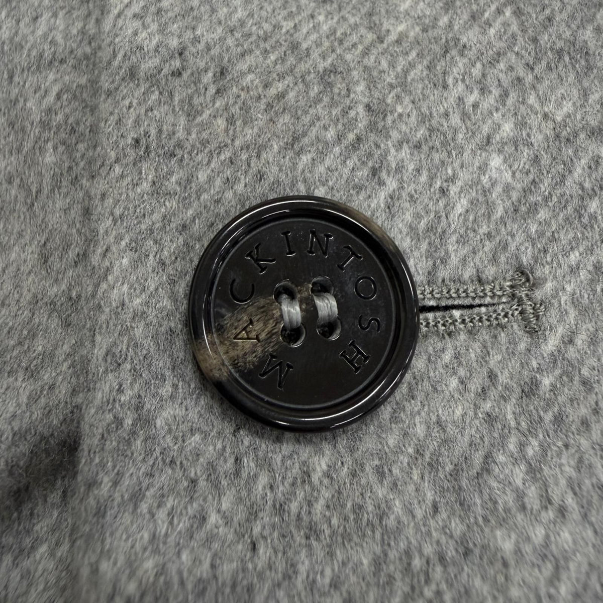 Loro Piana Mackintosh Crawford Cashmere 100% Rain System Chesterfield 38 — view 6