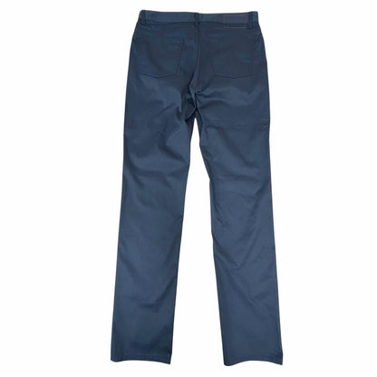 Hermes Cotton Sellier Buttons Clou de Selle Chino Pants Tapered Navy 42 — view 2
