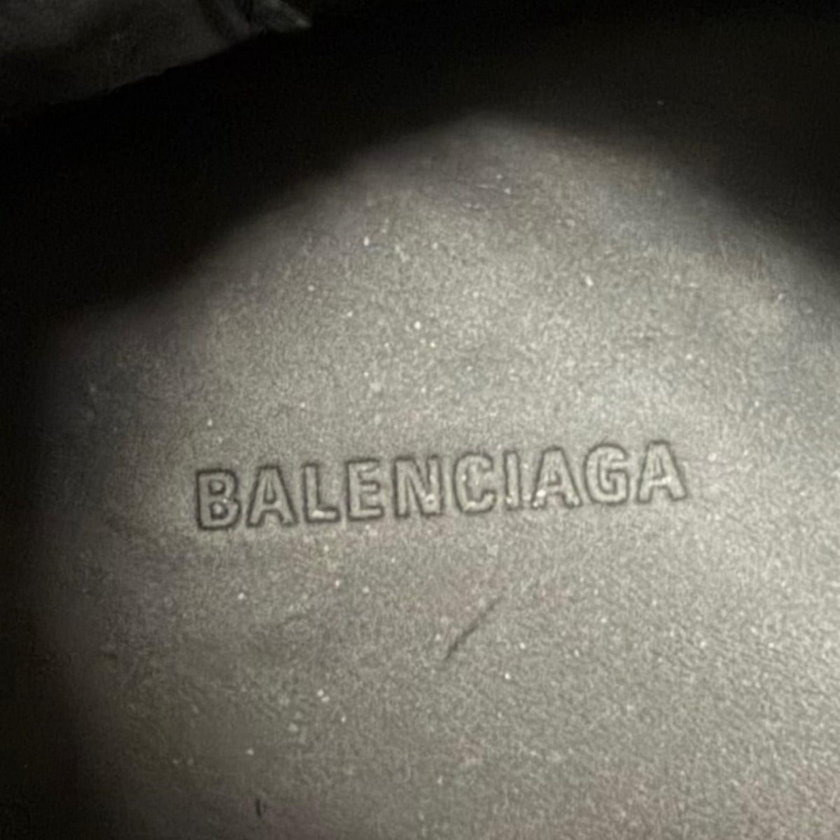 Balenciaga Tractor Leather Thick Sole Side Gore Chelsea Boots Black — view 8