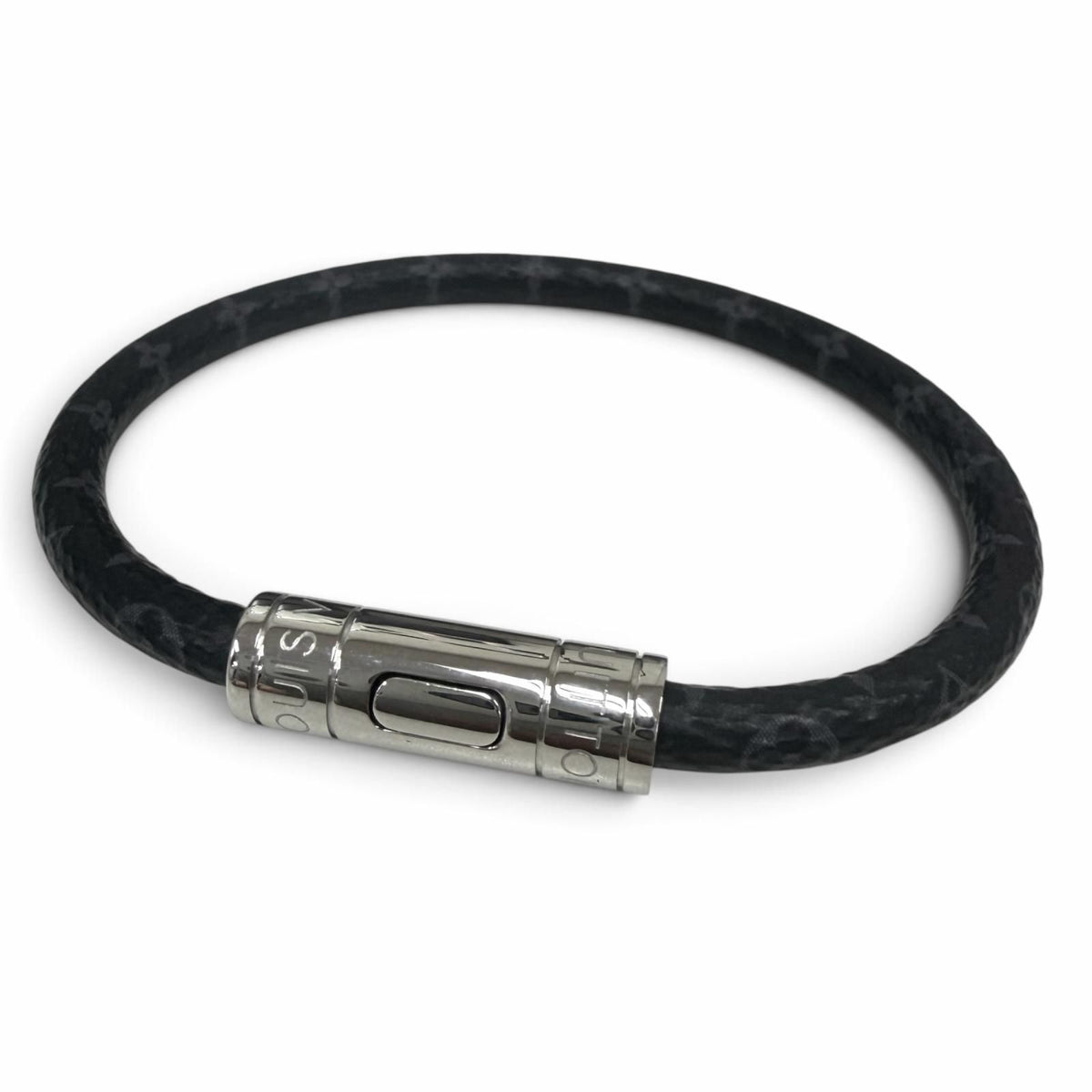 Louis Vuitton Keep It Monogram Eclipse Bracelet Black