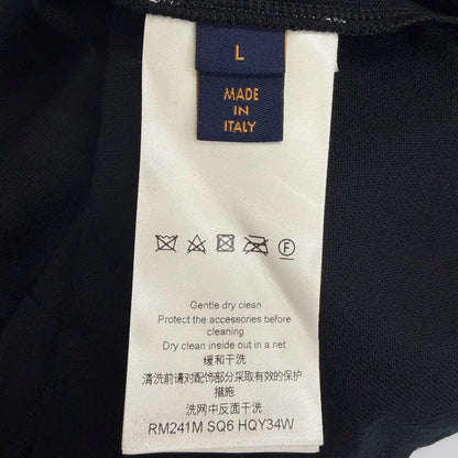Louis Vuitton Wool 100% Embellished Crew Neck Sweater Black — view 7