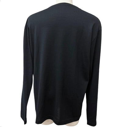 Louis Vuitton Wool 100% Embellished Crew Neck Sweater Black — view 4