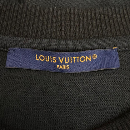 Louis Vuitton Wool 100% Embellished Crew Neck Sweater Black — view 6