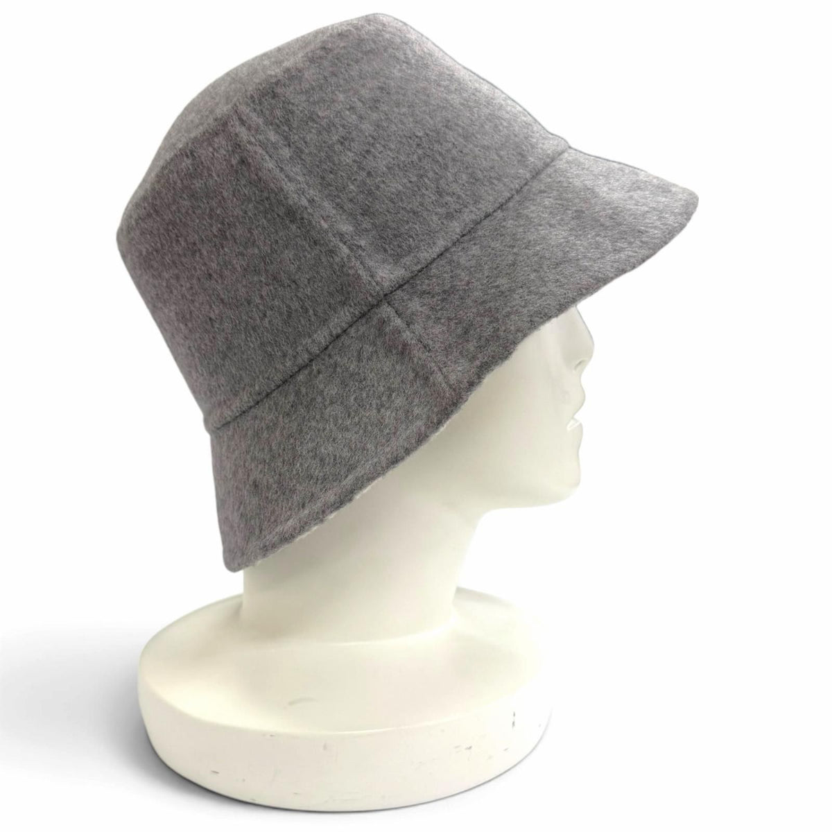 Dior Wool Silk Oblique Reversible Bucket Hat Gray 58 — view 3