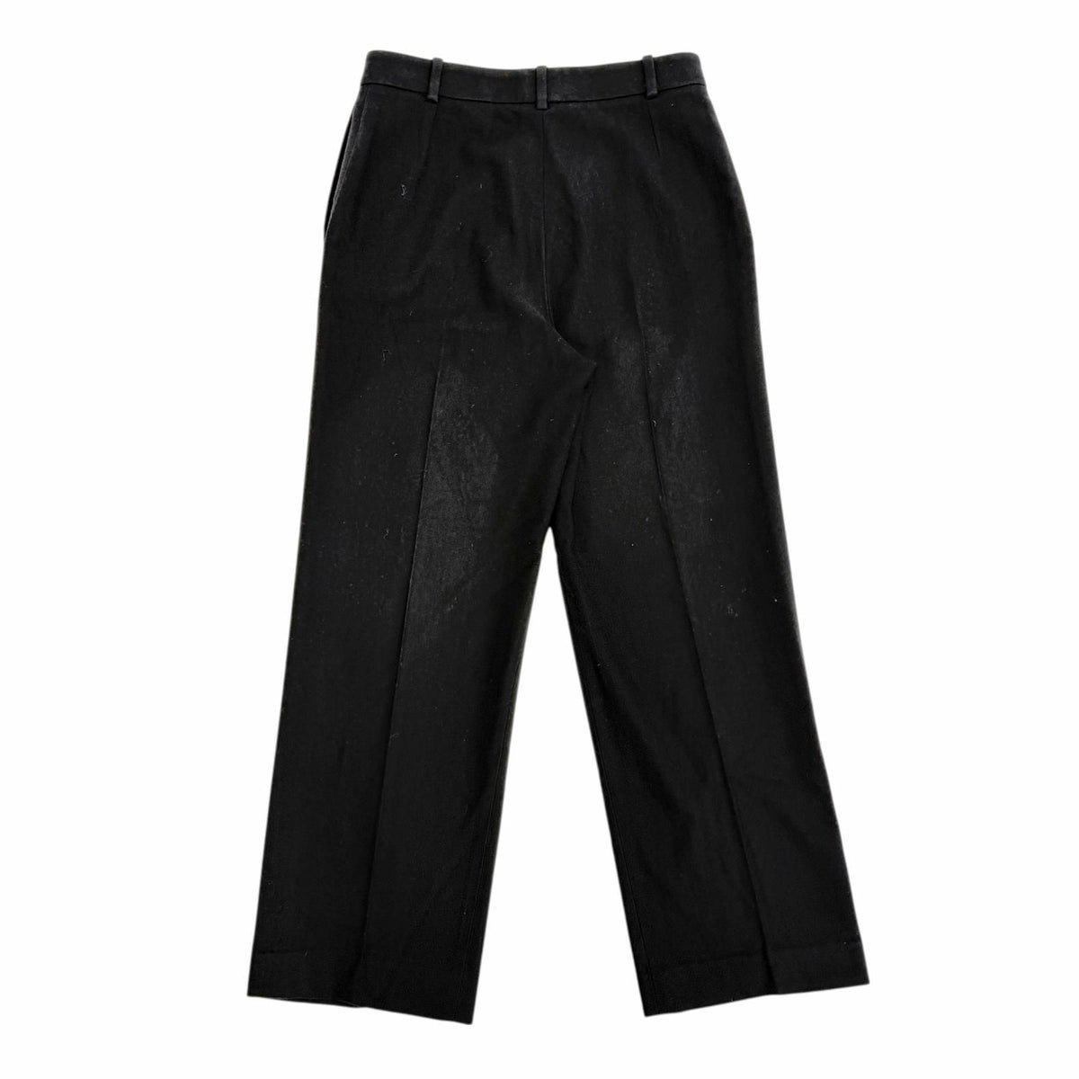 Hermes Cashmere 100% Martin Margiela Era H Logo Button Center Crease Pants — view 2