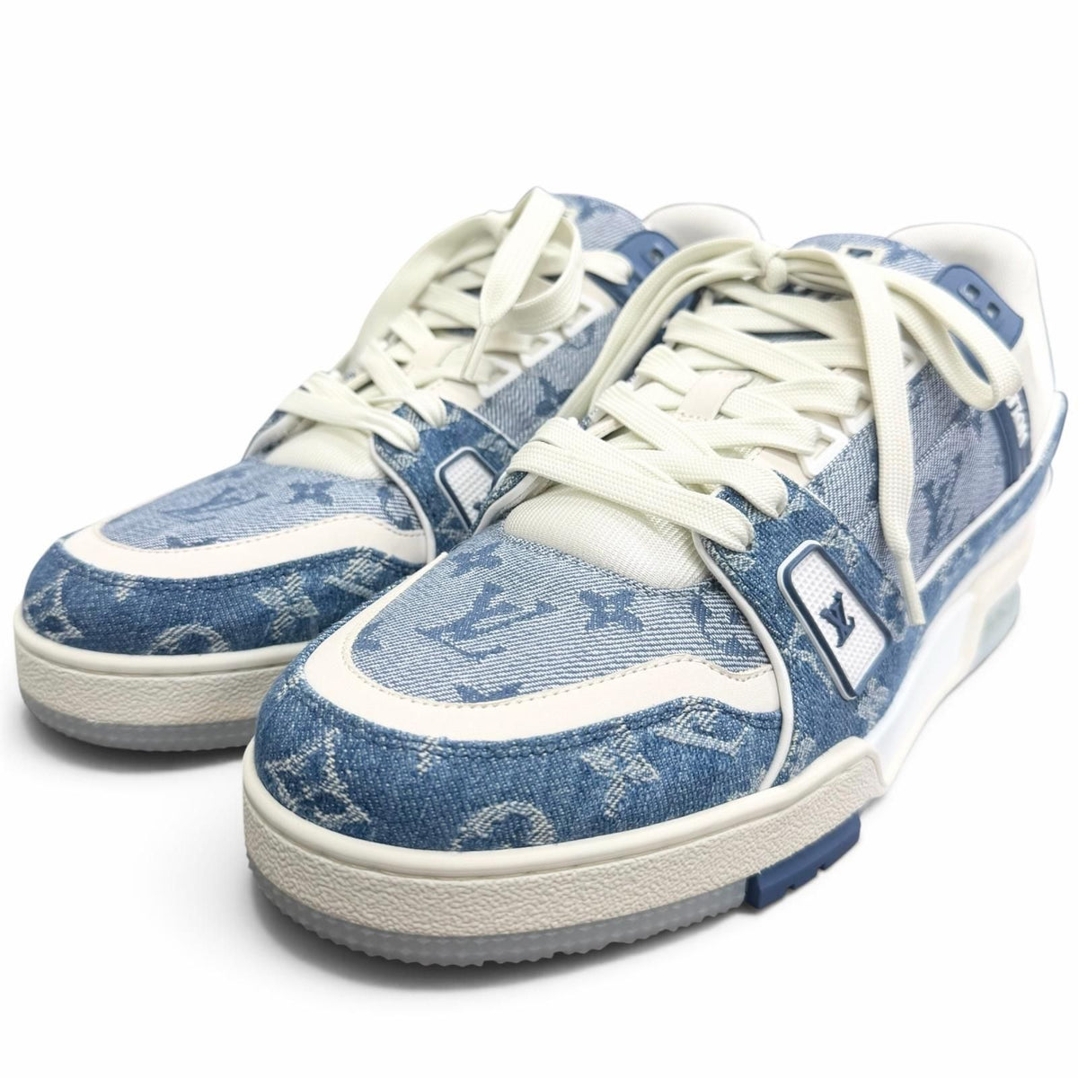 Louis Vuitton LV Trainer Line Monogram Denim Low-Top Sneakers