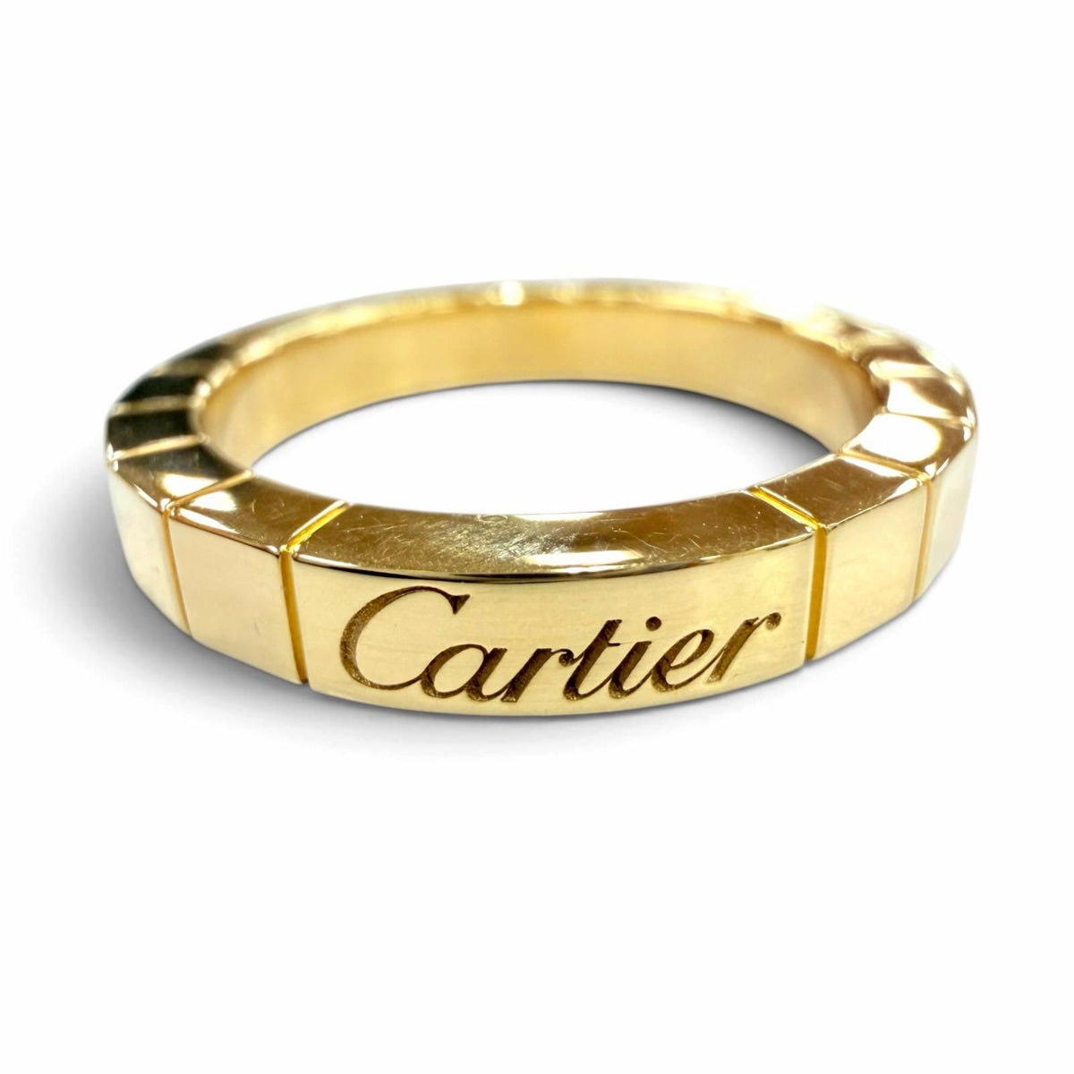 Cartier Lanieres Ring 750 Yellow Gold 49 JP
