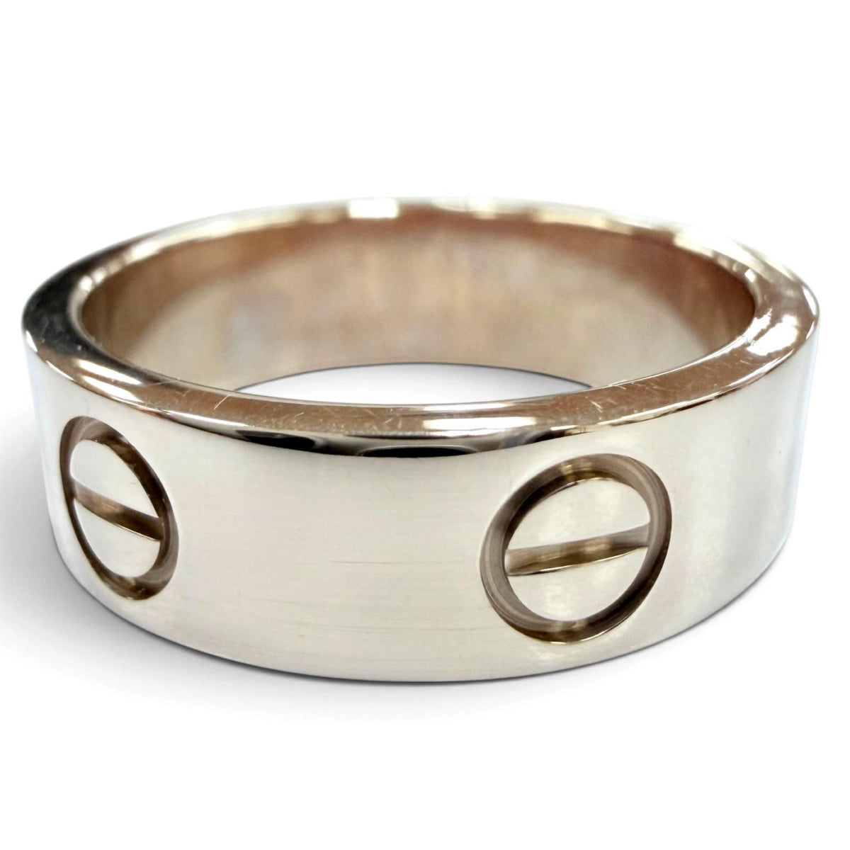 Cartier Love Ring Crack Model White Gold 51 JP