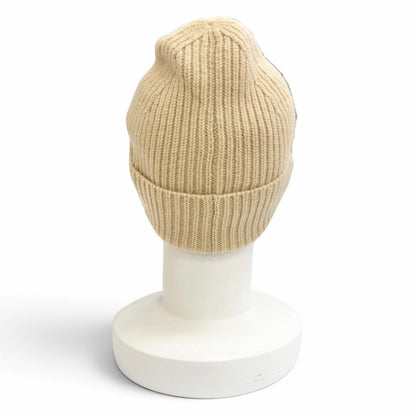 Louis Vuitton Beanie LV Spark Cashmere 100% Knit Cap Beige Hat — view 5