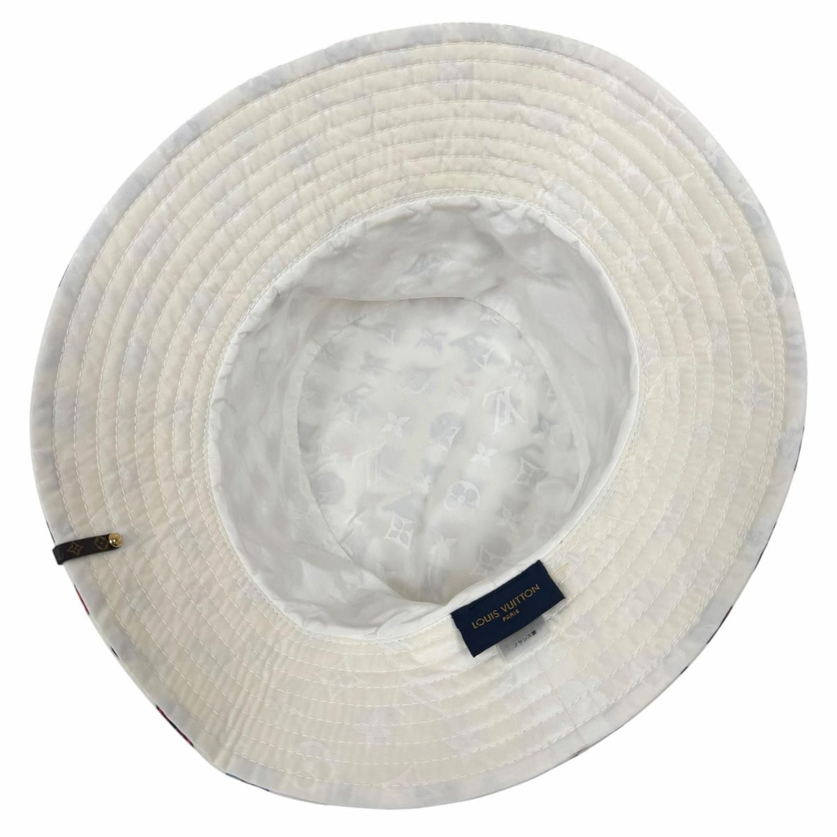 Louis Vuitton Bob Lovely Glam Bucket Hat White — view 4
