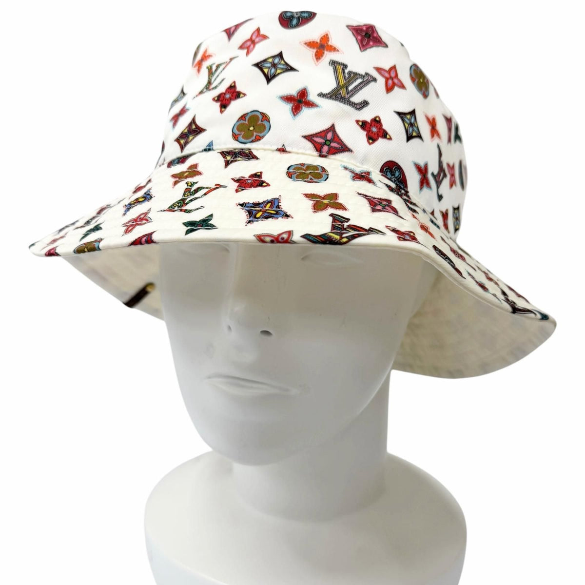 Louis Vuitton Bob Lovely Glam Bucket Hat White