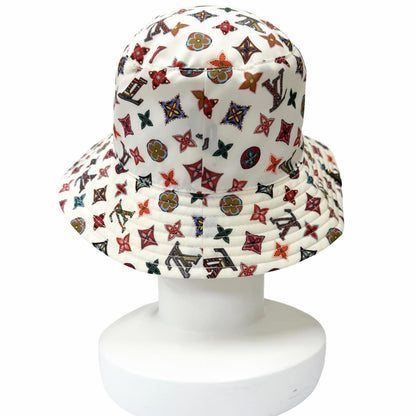 Louis Vuitton Bob Lovely Glam Bucket Hat White — view 3