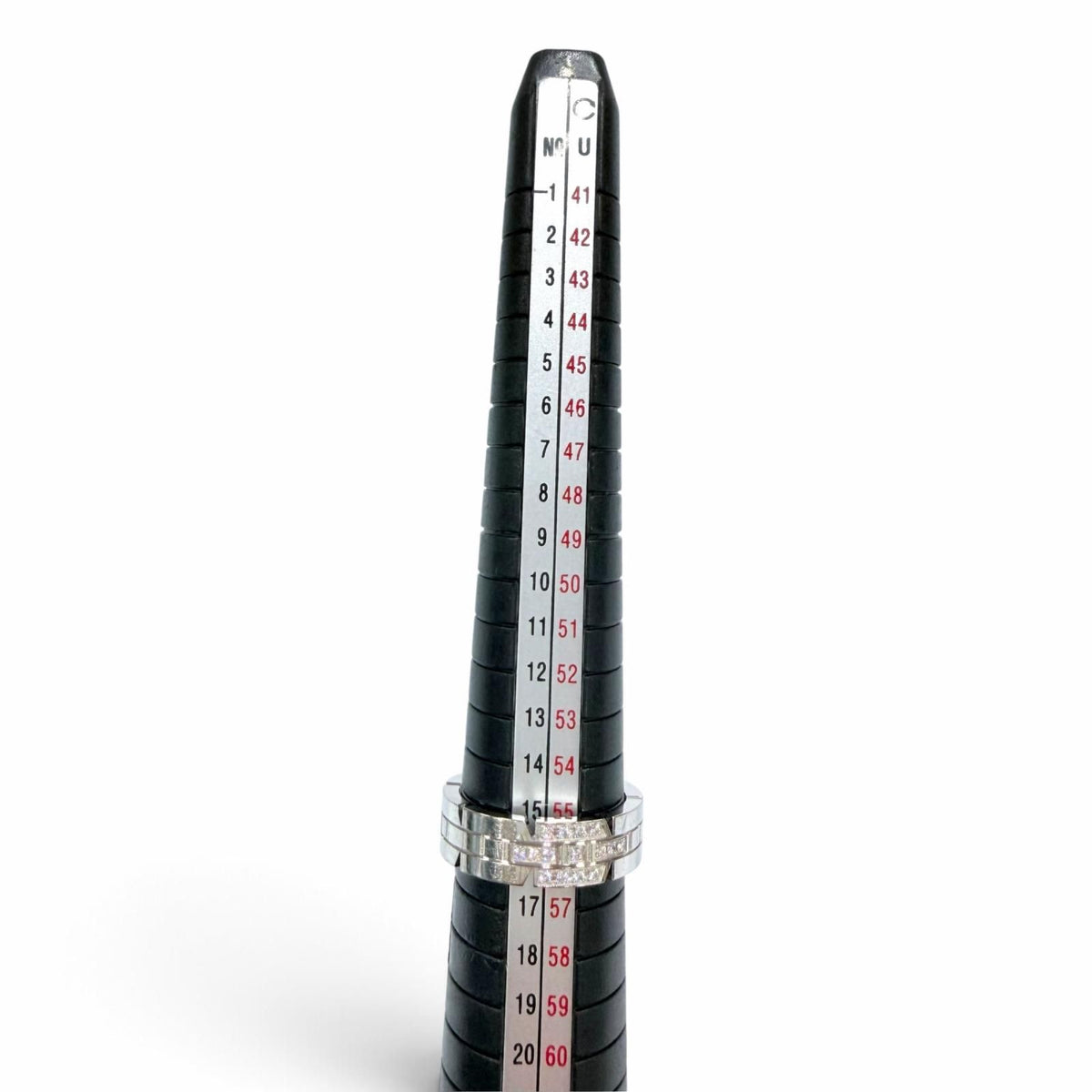 Cartier Tank Francaise SM 750 Diamond Ring White Gold 56 JP — view 7