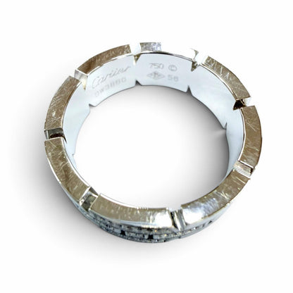 Cartier Tank Francaise SM 750 Diamond Ring White Gold 56 JP — view 5