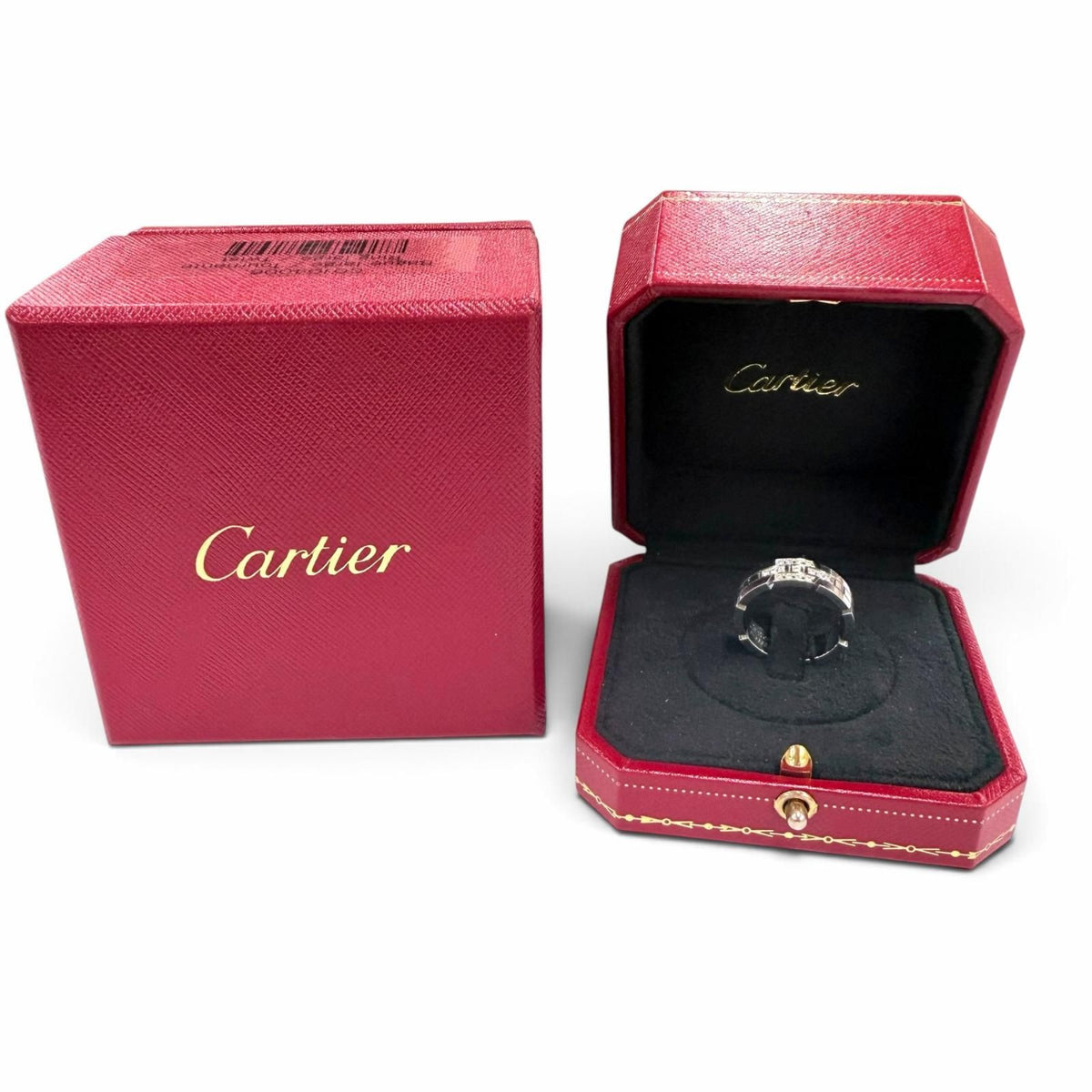 Cartier Tank Francaise SM 750 Diamond Ring White Gold 56 JP — view 2