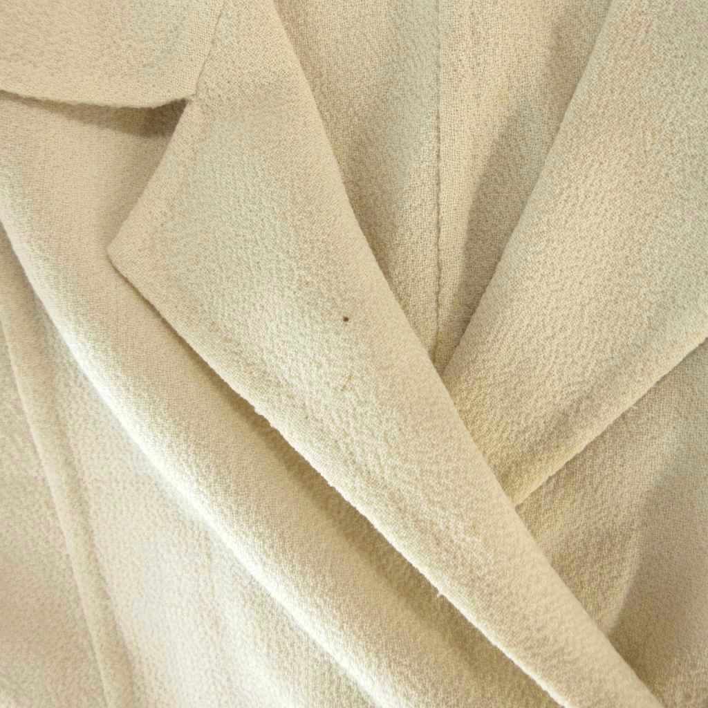Max Mara Jacket Double White Tag Wool Beige 42 — view 7