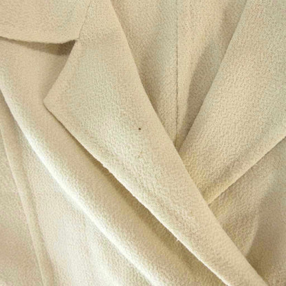 Max Mara Jacket Double White Tag Wool Beige 42 — view 7