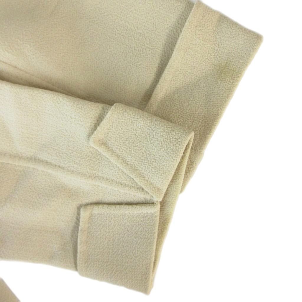 Max Mara Jacket Double White Tag Wool Beige 42 — view 5