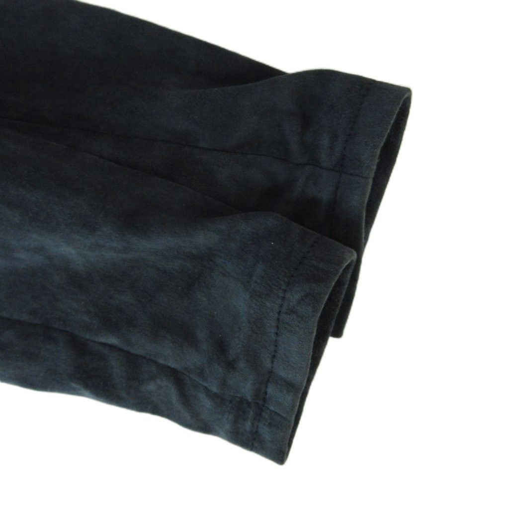 Dolce & Gabbana Suede Jacket Zip Up Regular Color Navy 46 — view 4