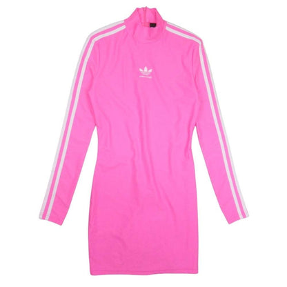 Balenciaga x Adidas Cycling Ring Mini Dress Stretch Jersey Pink 36