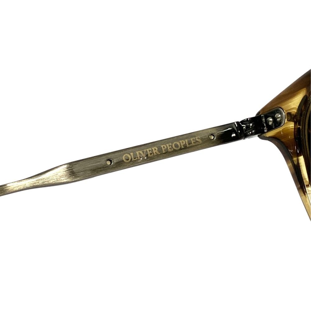 Brunello Cucinelli Oliver Peoples Gerardo Sunglasses Brown Eyewear — view 7