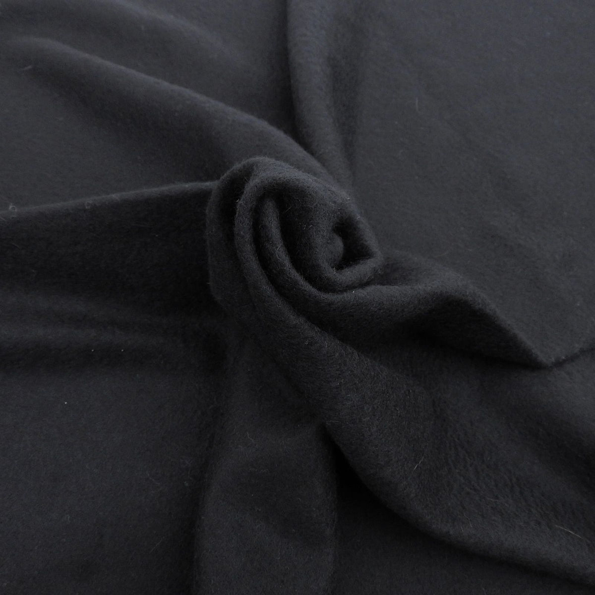 Hermes Cashmere 100% Logo Embroidery Large Shawl Scarf with Fringes Black — view 7