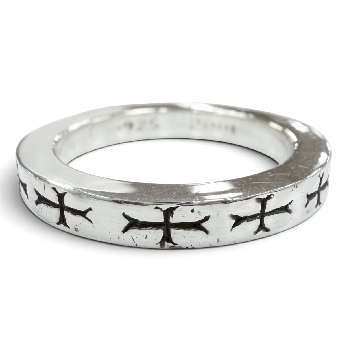 Chrome Hearts Spacer Fck You 925 Nyc Limited Ring Silver — view 3