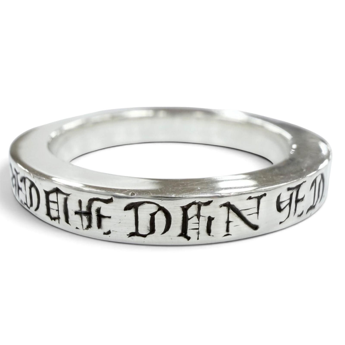 Chrome Hearts Spacer Fck You 925 Nyc Limited Ring Silver — view 4