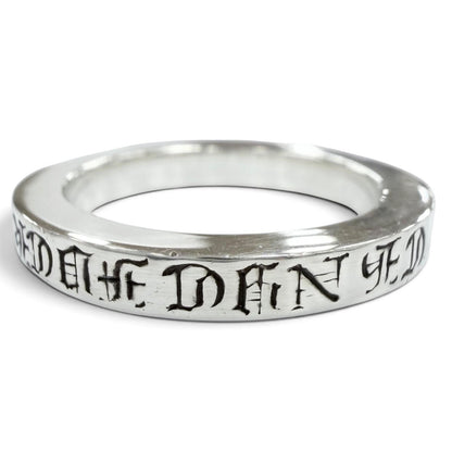 Chrome Hearts Spacer Fck You 925 Nyc Limited Ring Silver — view 4