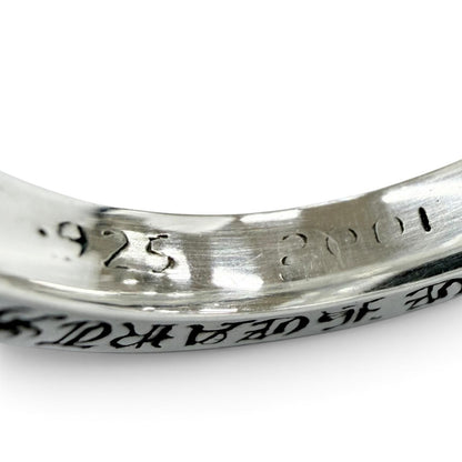 Chrome Hearts Spacer Fck You 925 Nyc Limited Ring Silver — view 7